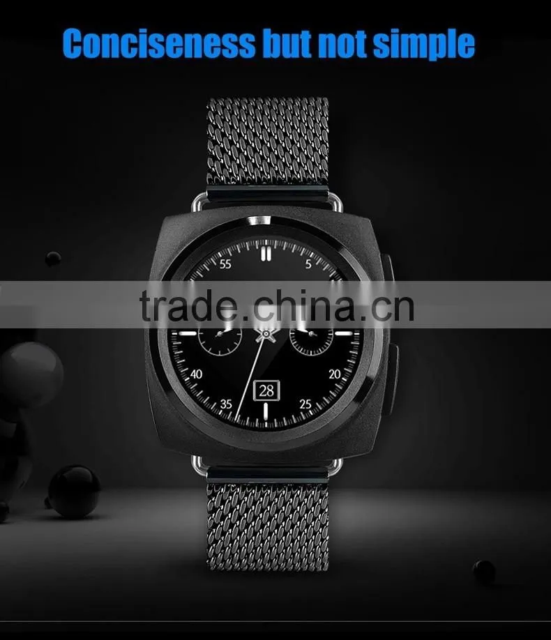 Original A11 1.22'' full round screen Heart Rate Smart Watch MTK2502 BT4.0 Smartwatch for smart phone Intelligent Watch