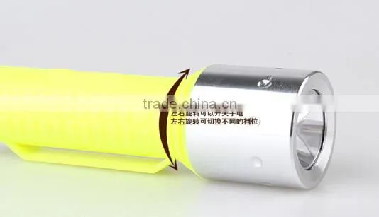 promotional rechargeable plastic led flashlight torch