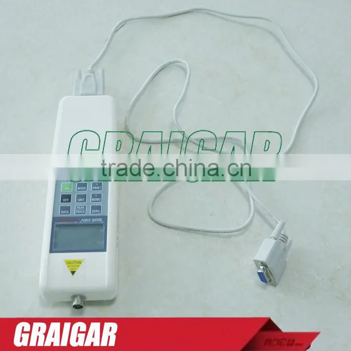 Digital Force Gauge HF-5K with external sensor 5000N push pull meter HF-5000