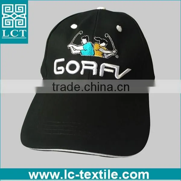 upscale custom embroidery golf baseball Sports Caps LCTN2012