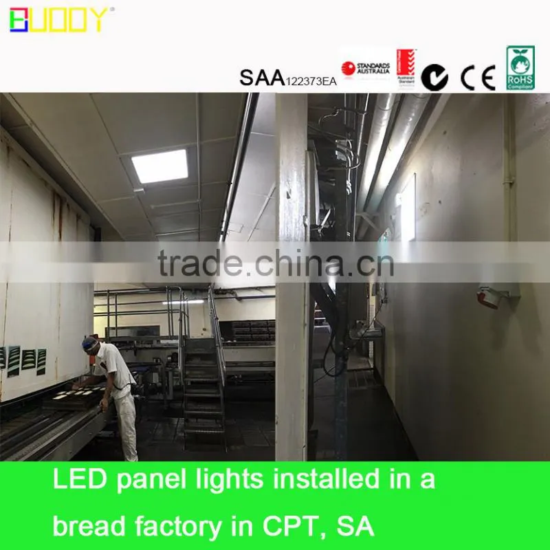 Aluminum lamp body material and led light source ultra thin 50w flat led panel for home decoration