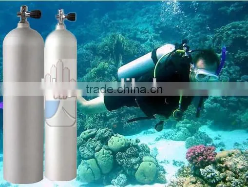 2015 small seamless aluminum liquid oxygen tank cylinders