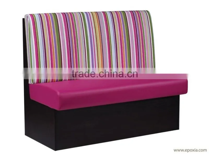 Cutomize restaurant booth pu leather sofa seat wood frame booths for sale