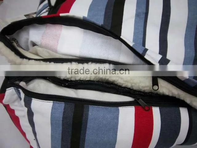 Denim stripes canvas Size XL Pretty dog beds