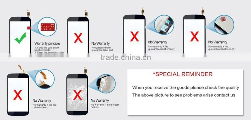 Alibaba express accessories and parts lcd display with touch screen digitizer for iPhone 6S