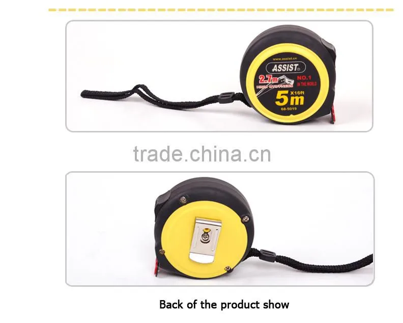 66 Series Co-molded rubber case measuring tape