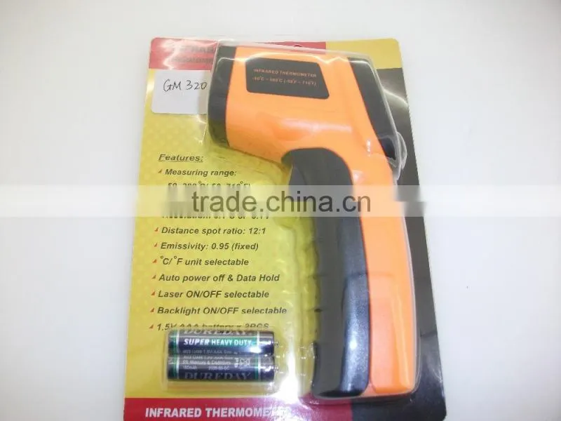Infrared thermometer or infrared thermometer meter