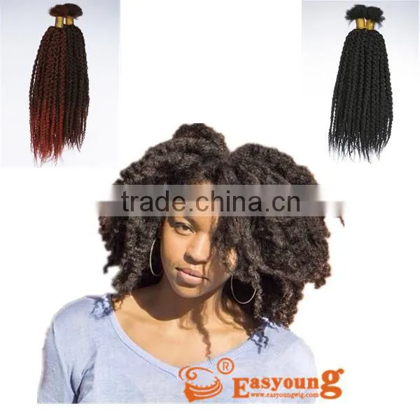 Synthetic hair bulk, braiding hair fake, Yaki braids bundles hair for braiding