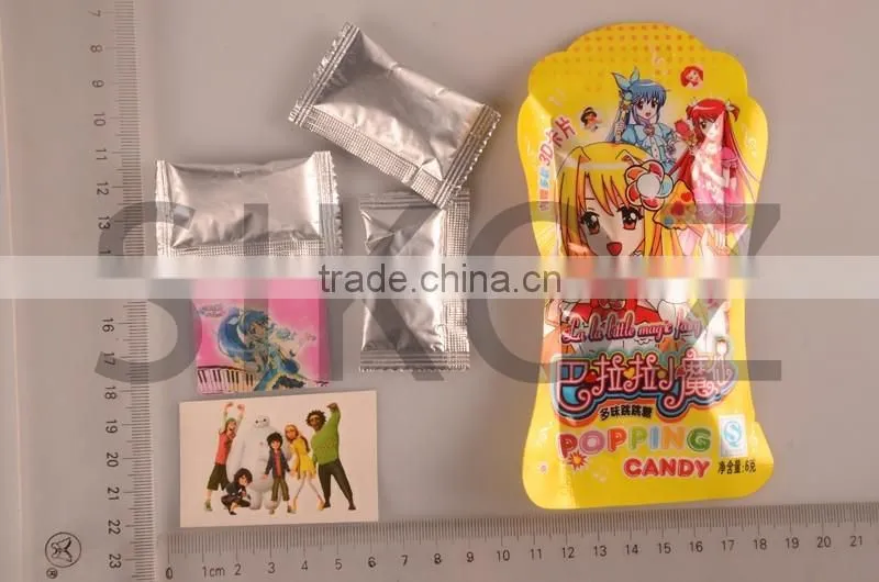 SK-P047 Magic Popping Candy With 3D Card Sticker AND Tattoo