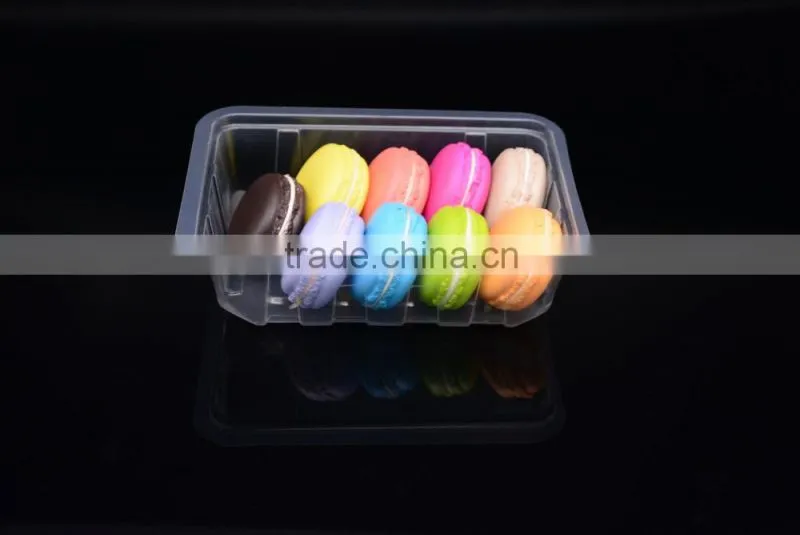 disposable plastic pp cake box packaging