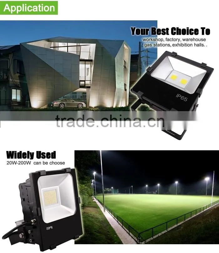 3000-6000K Color Temperature(CCT) powerful outdoor led flood lights 200w