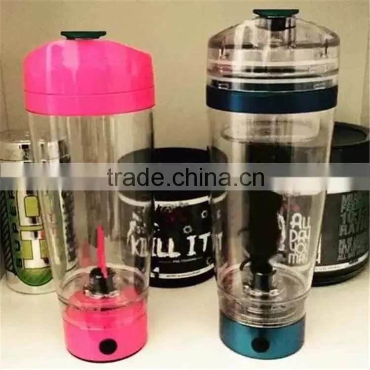 16 oz Multifunctional Electric Mixer Shaker Bottle Stirring Cup whey protein USB rechargable tornado shaker bottle cup