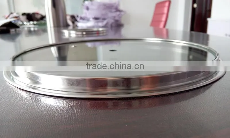 flat glass lid for cookware pan