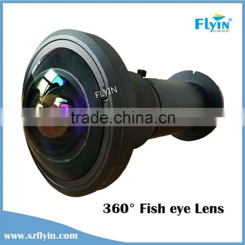 2015 solutions for multiple applications ,Ideal for projection on small planetarium domes 360 degree fisheye projector lens