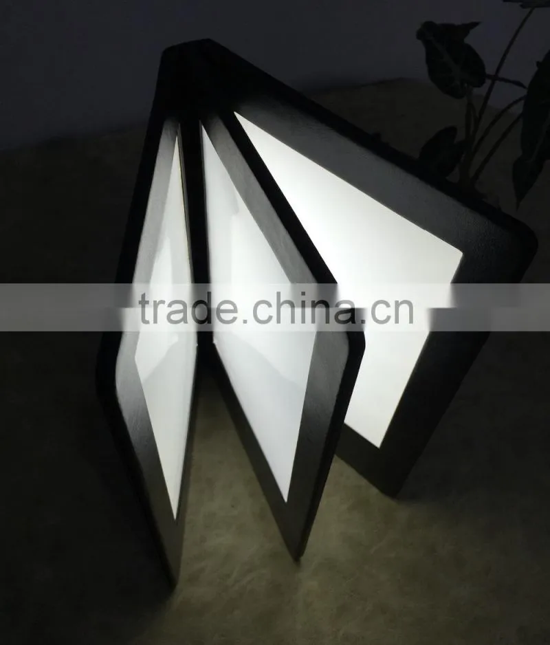 led lighting menu 4 sheets illuminated led menu