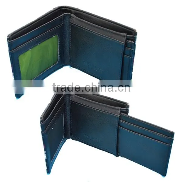 Custom canvas printed passport wallet case