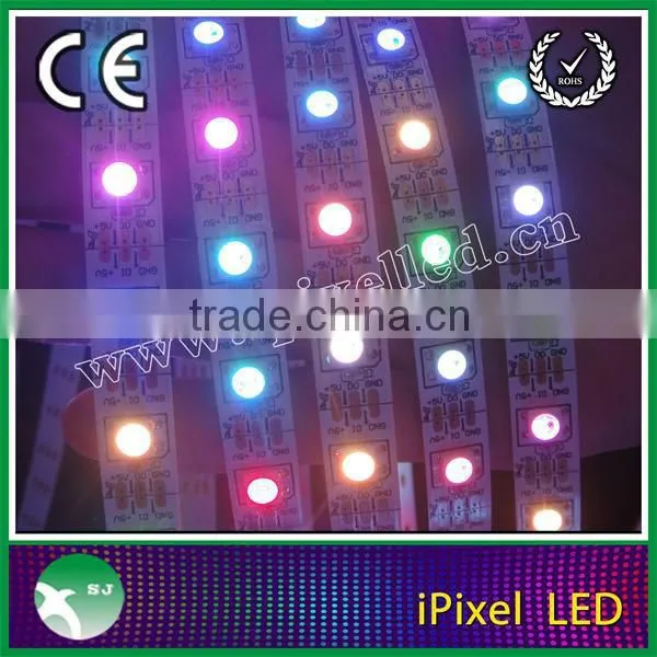 Addressable ws2811/2812 5050SMD 60pcs/m RGB All Colors LED Strip