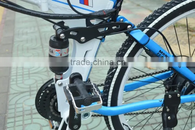 Modern style full suspension electric bike mountain bike
