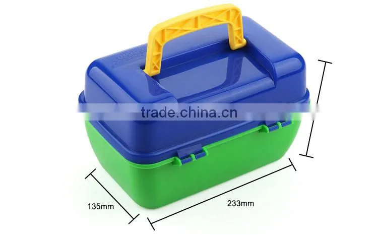 China Wholesale custom outdoor plastic storage box with tray