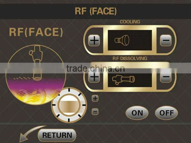 50khz Ultrasonic Cavitation& vacuum & tripolar rf beauty machine