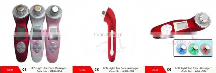 Zhengzhou Gree Well 10 years LED light therapy manufacture high quality beauty devices, PDT, face massager, ion and sonic