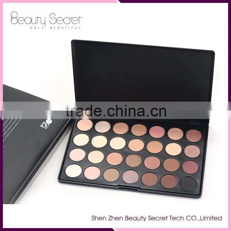 Private logo makeup cosmetics 28 color matte palette make up eye shadow palette 28 colors
