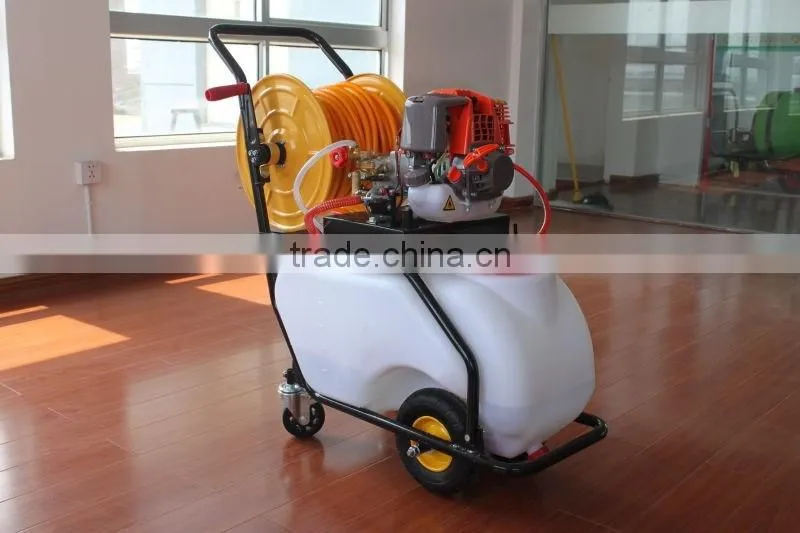 50L Gasoline Engine Powered Garden Sprayer With Long Hose Agricultural Gasoline Sprayer