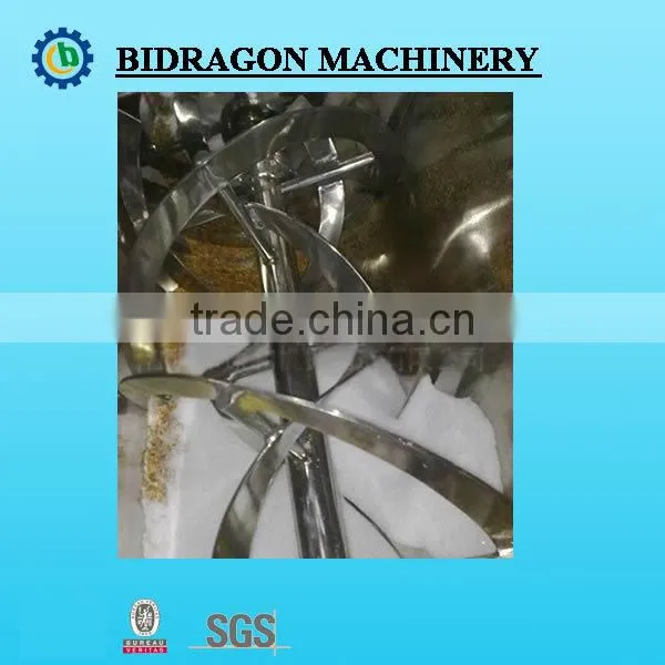 Tea Leaf Ribbon Mixer Blender With Liquid Spray Unit