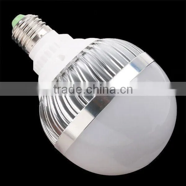 E27 10W 85-265V Multi-Color RGB LED Spotlight Lamp Bulb with Remote Control