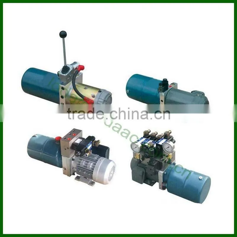 Popular small hydraulic power pack for Split wood machine