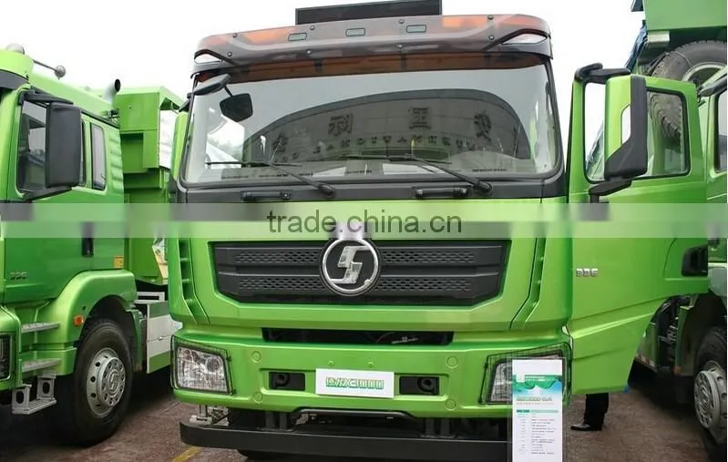 China diesel manual SHACMAN 6x4 375hp dump truck