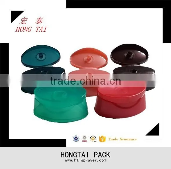 2016 China Plastic Shampoo Water Bottle Caps lids flip top cap