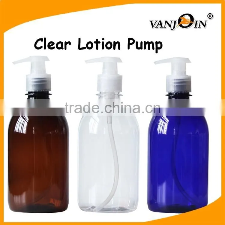 500ml Transparent Plastic Empty Hand Sanitizer Pump Bottle