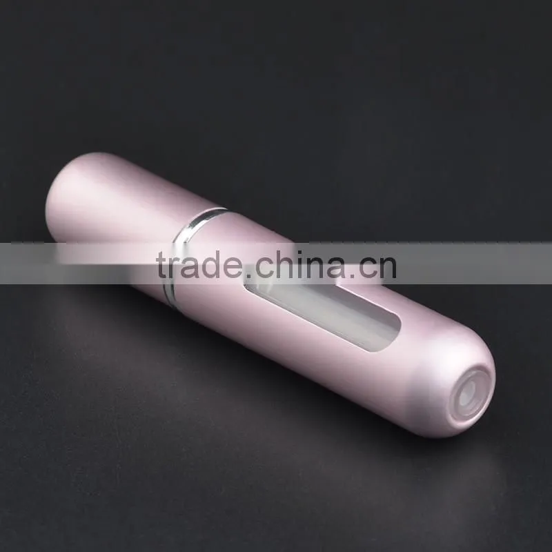6ml UV gel nail polish bottle with black cap and brush