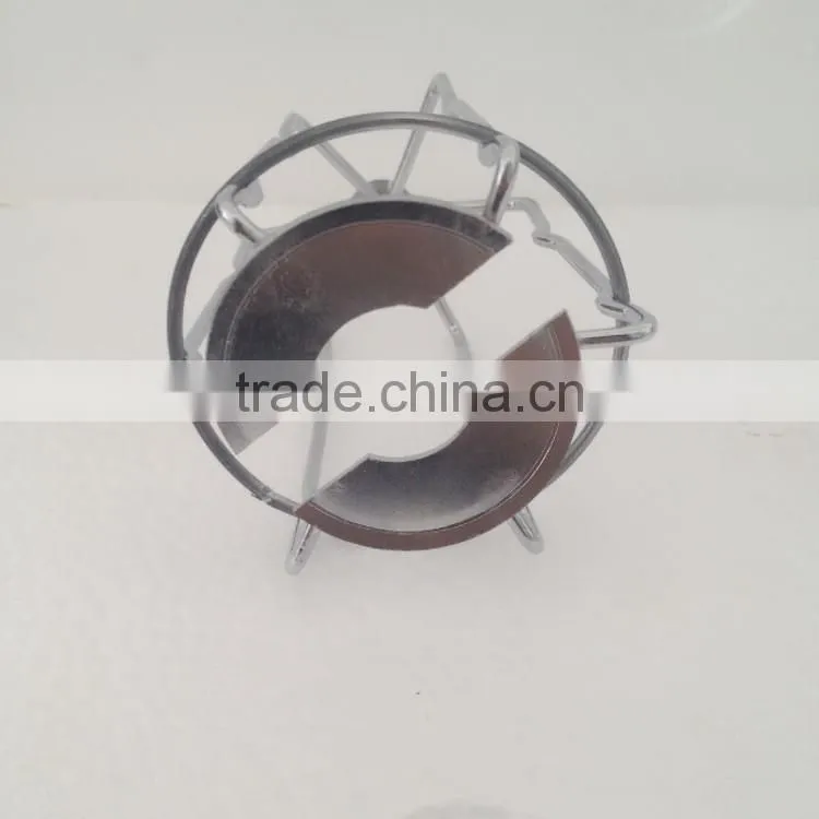 Stainless steel/iron chrome finished fire sprinkler guard