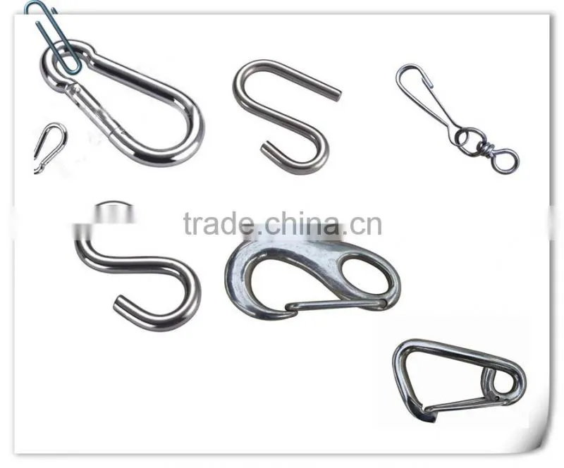 wells hardware zinc nickle plated or ss316 safety lock linch pin rigging