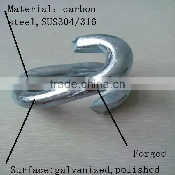 hardware ss316 nickel plated galvanized Chain Repair Lap Link price