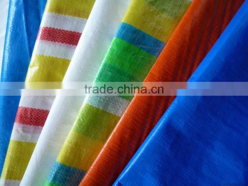 China factory supply excellent quality pe tarpaulin with custom logo, UV treated tarpaulin roll