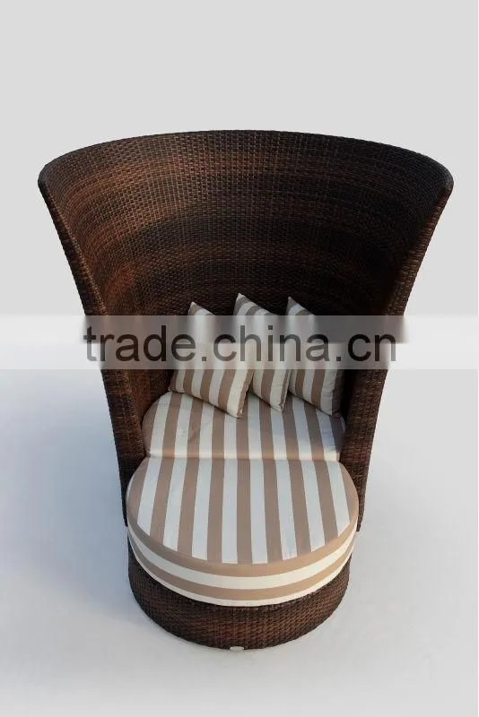 Comfortable used patio furniture garden line High back chair