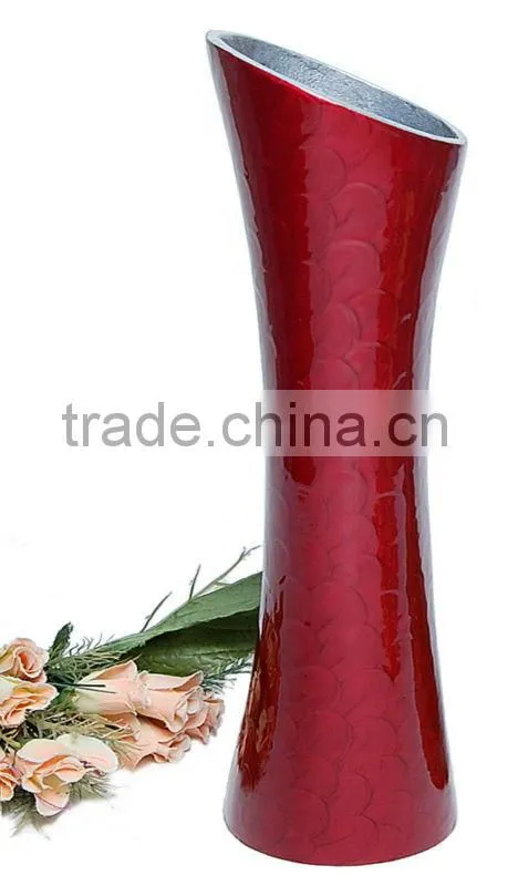 Home decoration gift item metal vase