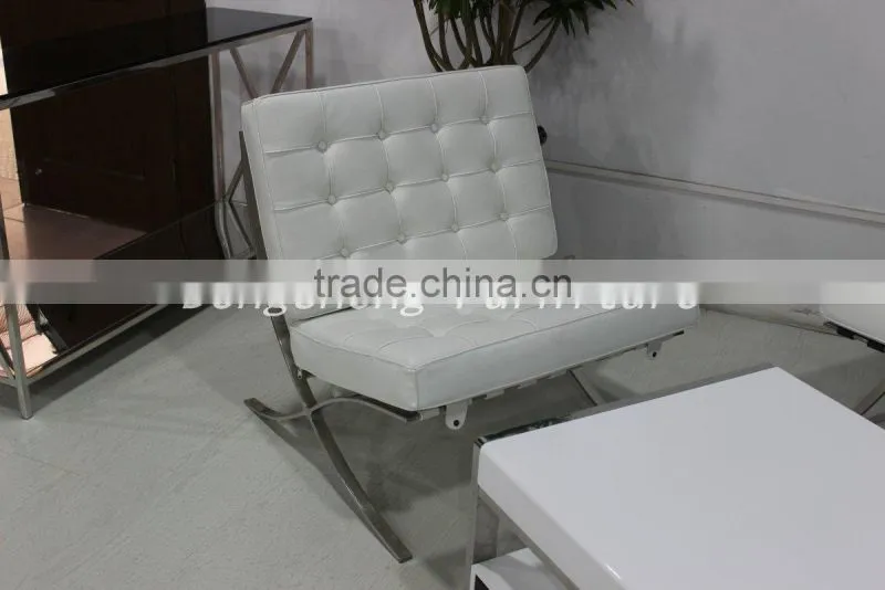 stainless steel frame barcelona chair frame