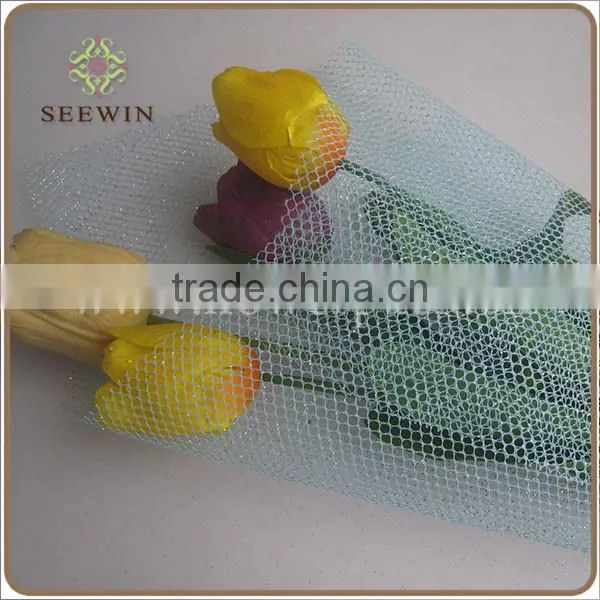 high quality christmas deco mesh for flower packing