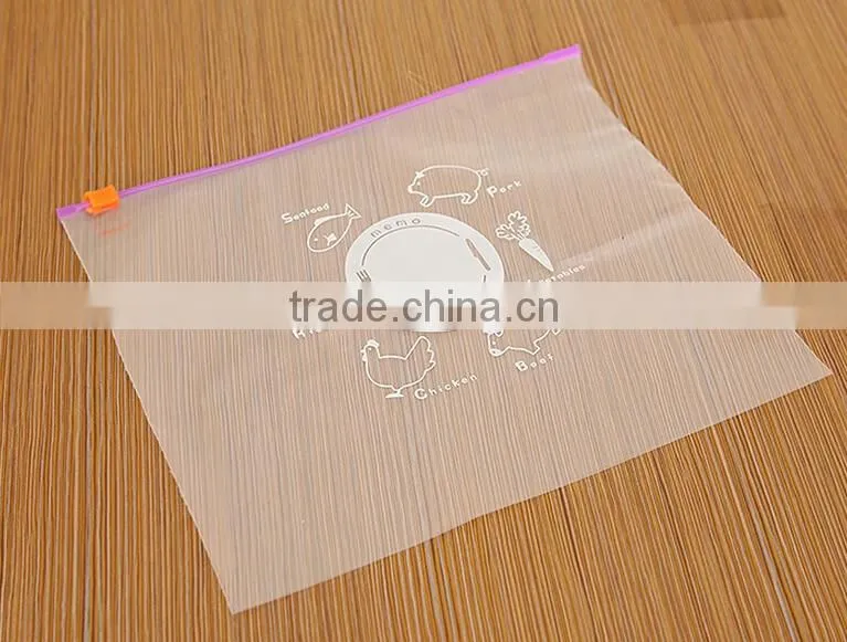 Wholesale Stock Portable PVC Pull Buckle Food Seal Freshness Protection Bag