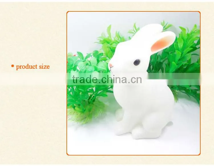 rabbit light happy led night nursery baby light lamp