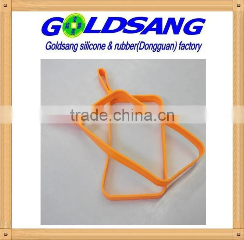 New design silicone mobile phone case customized size