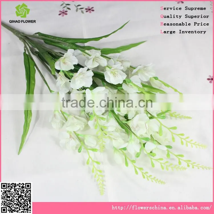hotsell fabric gladiolus artificial gladiolus bouquet decorative flowers for landscaping