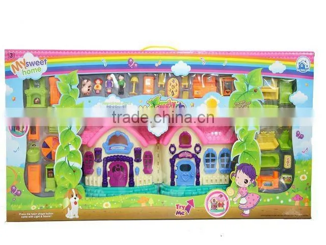 Hot ABS Doll House Furniture Set Toy