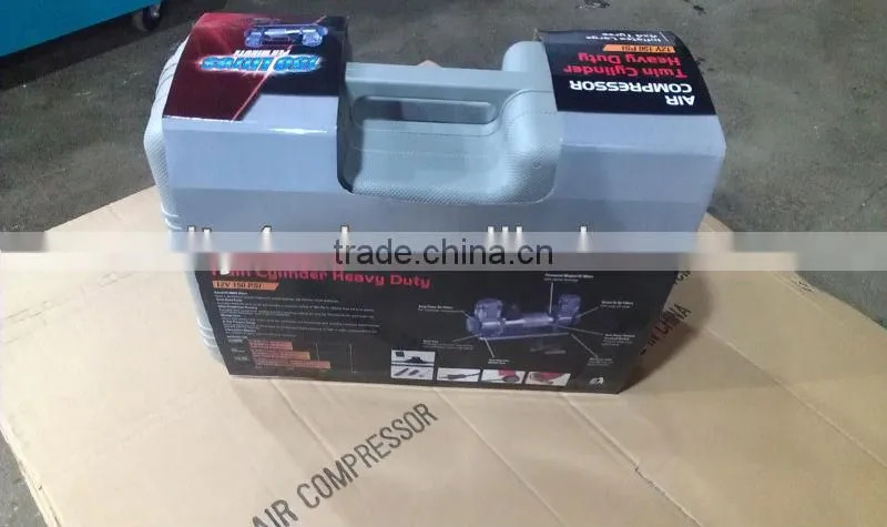 DC12V Car air compressor TORNATO AC580 portable car air compressor air pump tire inflator