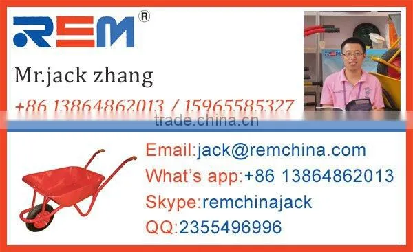 plastic rim pneumatic wheelbarrow