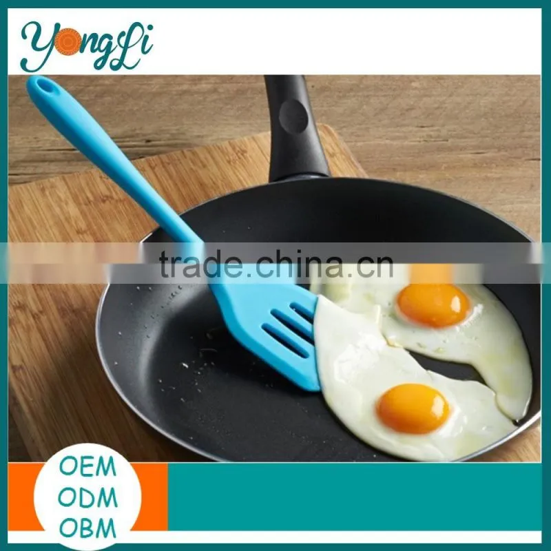 Kitchen Tools Ware Stainless Steel Handle Silicone Turner